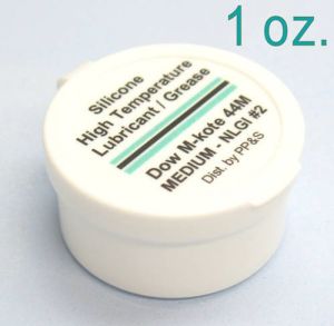 DC Dow Corning Molykote 44 Medium Silicone High Temperature Bearing Grease Lube, Medium NLGI #2 Consistency Grade, 28g or 1oz