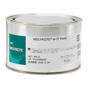 Molykote M-77 Paste Original Genuine Can 500g Lubrication Grease for Plastic Metal Moderate Load Low Speed Anti Seize Solid Lubricant Bearing Extreme Temperature Water Resistance Black Dow Corning