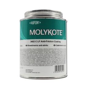 Molykote 3402-C LF Anti Friction Coating 500g Dry Film Lubricant Air Curing High Load Adhesion for Metal Bearing Hinge Pin Spring Automotive Thread Fastener Corrosion Protection Chemical Resistance