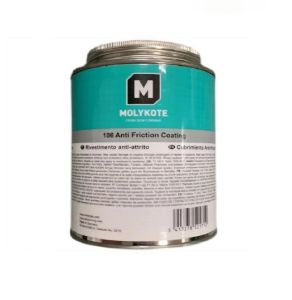 Molykote 106 Anti-Friction Coating 500g Dry Film Lubricant Heat Curing for Metal Bearing Spindle Lubrication High Load Carrying Long Lasting Spring Clip Gray Color