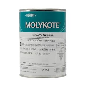 Molykote PG-75 Plastislip Grease 1kg (Form Dow Corning New Package) for Plastic Metal Lubrication Vehicle Trackrod Joint Control Cable Gear Pump Bearing Light Load Low Temperature Slow Medium Movement