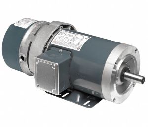 1/3 HP Brake Motor,3-Phase,1140 Nameplate RPM,208-230/460 Voltage,Frame 56C