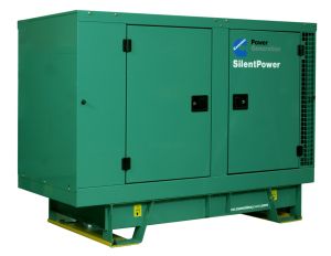 15 KVA, 3phase, 50Hz, Silent Type, Prime Power Rated, Cummins (India) Diesel Generator Old - Unused 2014 Model , Zero Run