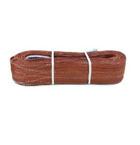 VAULTEX PES 2 Ply Polyester Webbing Sling Brown (5M, 7:1)