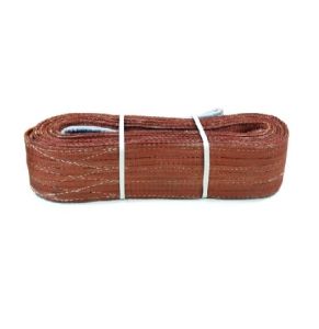 VAULTEX REL 2 Ply Polyester Webbing Sling Brown (4M, 7:1)