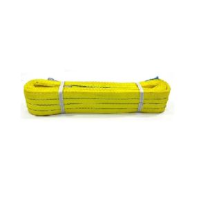 VAULTEX RAB3 2 Ply Polyester Webbing Sling Yellow (3M, 7:1)