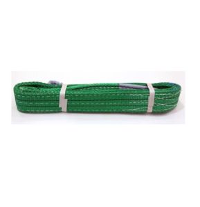VAULTEX EAD 2 Ply Polyester Webbing Sling Green (4M, 7:1)