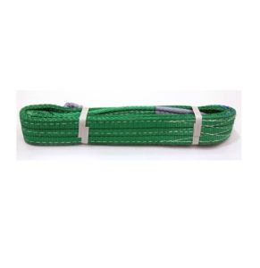 VAULTEX CAN 2 Ply Polyester Webbing Sling Green (3M, 7:1)
