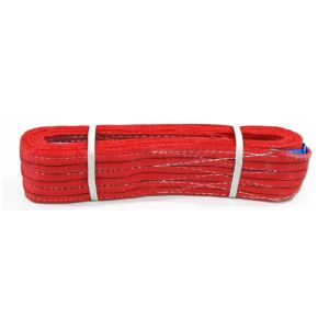 VAULTEX UNO 2 Ply Polyester Webbing Sling Red (4M)