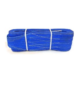 VAULTEX DOU3 2 Ply Polyester Webbing Sling Blue (10M, 7:1)