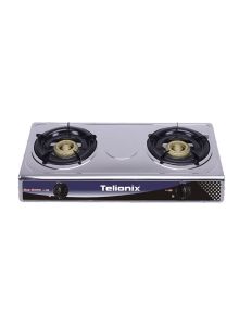 Telionix Double Burner Gas Stove 2 Burner, Model No:TGS3310