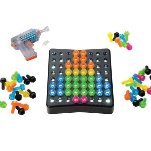 Educational Insights Design & Drill BrightWorks: Over 80 Pieces—Preschool Light Up Drill Toy, STEM Learning