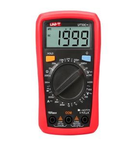 UNI-T UT33C+ Palm Size Multimeter W/Temp 600V
